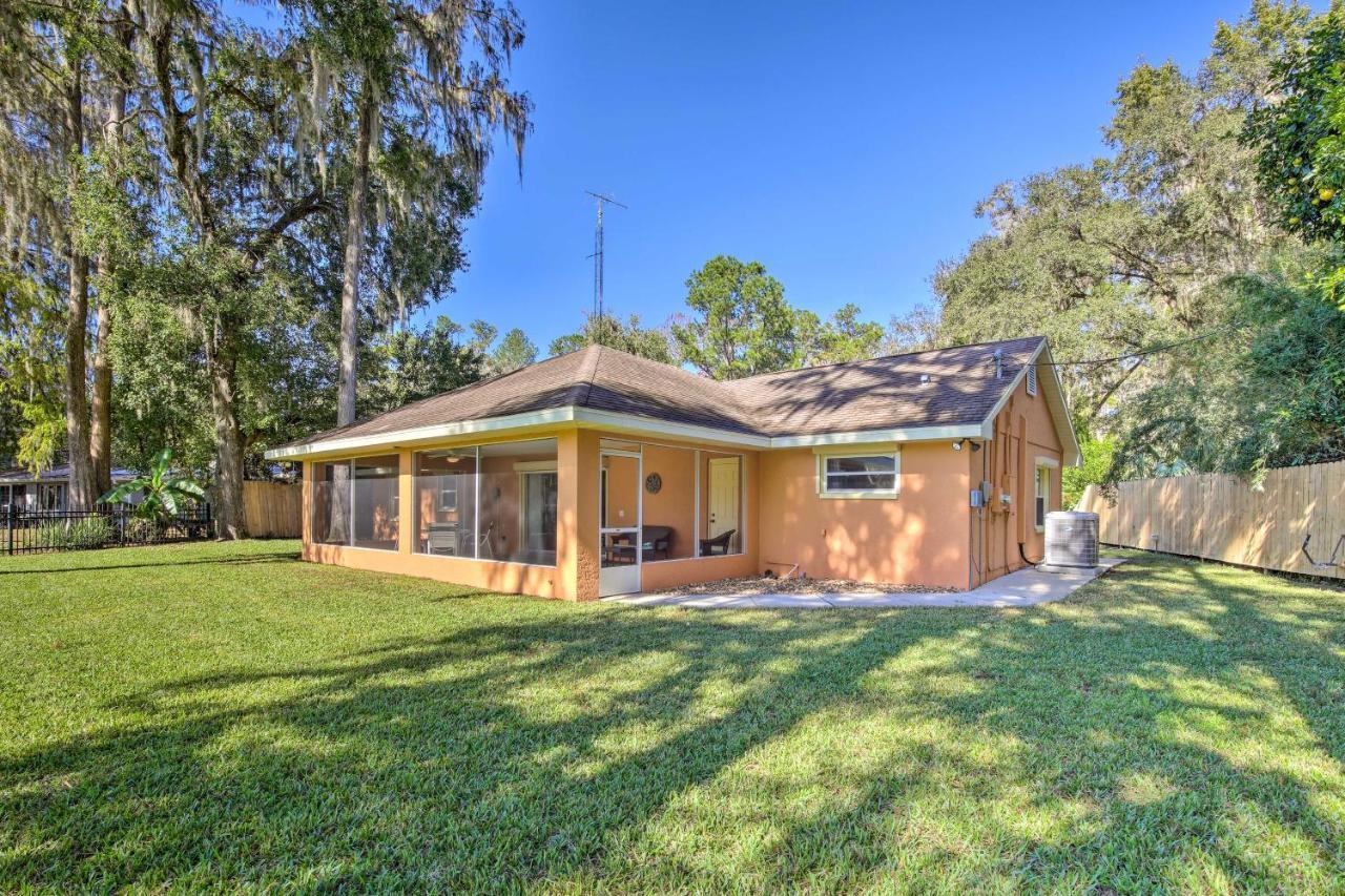Rainbow River Oasis With Kayaks And Furnished Sunroom! Dunnellon Exterior foto